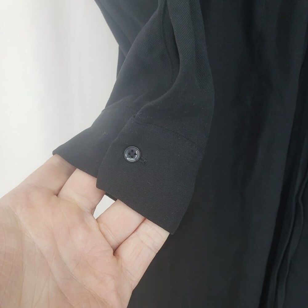 INC International Concepts Utility Jump Suit Size 8 Deep Black (AR) - Picture 5 of 8